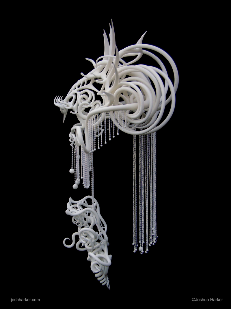Illustration for article titled Whoa, This 3D-Printed Headdress Should Be The Next Predator